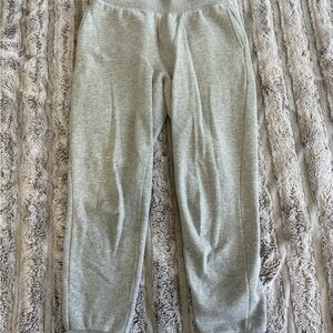 TNA Gray Sweatpants Relaxed Fit Elastic Cuffs